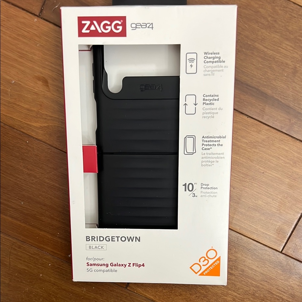 Bridgetown Black Case for Samsung Galaxy Z Flip4